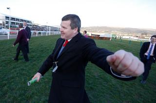Tombstone's trainer Gordon Elliott - ready for first day Cheltenham success?